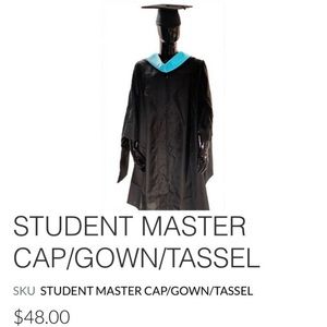 Syracuse Masters Cap & Gown for Graduation